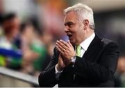 8 October 2016; Northern Irish TV Presenter Eamonn Holmes ahead of the FIFA World Cup Group C Qualifier match between Northern Ireland and San Marino at Windsor Park in Belfast. Photo by David Fitzgerald/Sportsfile