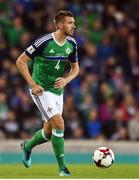 8 October 2016; Gareth McAuley of Northern Ireland during the FIFA World Cup Group C Qualifier match between Northern Ireland and San Marino at Windsor Park in Belfast. Photo by David Fitzgerald/Sportsfile