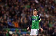 8 October 2016; Steven Davis of Northern Ireland during the FIFA World Cup Group C Qualifier match between Northern Ireland and San Marino at Windsor Park in Belfast. Photo by David Fitzgerald/Sportsfile