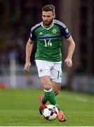 8 October 2016; Stuart Dallas of Northern Ireland during the FIFA World Cup Group C Qualifier match between Northern Ireland and San Marino at Windsor Park in Belfast. Photo by David Fitzgerald/Sportsfile