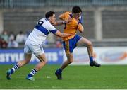 9 October 2016; Senan Coughlan of Na Fianna in action against Shane Carthy of St Vincent's during the Dublin Senior Club Football Championship Round 2 match between St Vincent's and Na Fianna at Parnell Park in Dublin. Photo by Piaras Ó Mídheach/Sportsfile