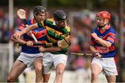 9 October 2016; David Cunningham of Glen Rovers in action against Cathal O'Mahonym, left, and Sean Kelly of Erin's Own during the Cork County Senior Hurling Championship Final match between Erin's Own and Glen Rovers at Páirc Ui Rinn in Cork. Photo by Diarmuid Greene/Sportsfile