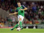 8 October 2016; Jonny Evans of Northern Ireland during the FIFA World Cup Group C Qualifier match between Northern Ireland and San Marino at Windsor Park in Belfast. Photo by Oliver McVeigh/Sportsfile