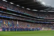 1 October 2016; A general view of Croke Park during the pre-match parade at the GAA Football All-Ireland Senior Championship Final Replay match between Dublin and Mayo at Croke Park in Dublin. Photo by Piaras Ó Mídheach/Sportsfile
