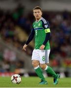 8 October 2016; Steve Davis of Northern Ireland during the FIFA World Cup Group C Qualifier match between Northern Ireland and San Marino at Windsor Park in Belfast. Photo by Oliver McVeigh/Sportsfile