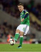 8 October 2016; Steve Davis of Northern Ireland during the FIFA World Cup Group C Qualifier match between Northern Ireland and San Marino at Windsor Park in Belfast. Photo by Oliver McVeigh/Sportsfile