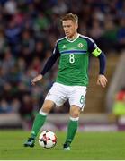 8 October 2016; Steve Davis of Northern Ireland during the FIFA World Cup Group C Qualifier match between Northern Ireland and San Marino at Windsor Park in Belfast. Photo by Oliver McVeigh/Sportsfile