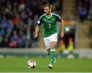 8 October 2016; Nial McGinn of Northern Ireland during the FIFA World Cup Group C Qualifier match between Northern Ireland and San Marino at Windsor Park in Belfast. Photo by Oliver McVeigh/Sportsfile