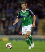8 October 2016; Nial McGinn of Northern Ireland during the FIFA World Cup Group C Qualifier match between Northern Ireland and San Marino at Windsor Park in Belfast. Photo by Oliver McVeigh/Sportsfile