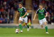 8 October 2016; Nial McGinn of Northern Ireland during the FIFA World Cup Group C Qualifier match between Northern Ireland and San Marino at Windsor Park in Belfast. Photo by Oliver McVeigh/Sportsfile