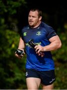 10 October 2016; Cian Healy of Leinster arrives ahead of squad training at UCD in Dublin. Photo by Seb Daly/Sportsfile