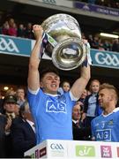 1 October 2016; David Byrne of Dublin lifts the Sam Maguire cup after the GAA Football All-Ireland Senior Championship Final Replay match between Dublin and Mayo at Croke Park in Dublin. Photo by Ray McManus/Sportsfile