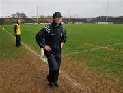 20 February 2011; Kerry manager Jack O'Connor walks the sideline. Allianz Football League, Division 1 Round 2, Mayo v Kerry, McHale Park, Castlebar, Co. Mayo. Picture credit: Brian Lawless / SPORTSFILE
