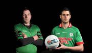 24 February 2011; Pictured at the AIB GAA Football Senior Club Championship Semi-Final press conference is captain Nemo Rangers captain Brian Murphy, left, and St. Brigid's captain Niall Grehan. Nemo Rangers will take on St. Brigid's in the AIB GAA Football Senior Championship Semi-Final on Saturday in the Gaelic Grounds, Limerick. Picture credit: Stephen McCarthy / SPORTSFILE