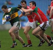 20 February 2011; Colm Cooper, Kerry, in action against Ronan McGarrity, Mayo. Allianz Football League, Division 1 Round 2, Mayo v Kerry, McHale Park, Castlebar, Co. Mayo. Picture credit: Brian Lawless / SPORTSFILE