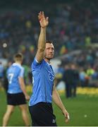 1 October 2016; Denis Bastick of Dublin waves to the supporters on Hill 16 following the GAA Football All-Ireland Senior Championship Final Replay match between Dublin and Mayo at Croke Park in Dublin. Photo by Cody Glenn/Sportsfile