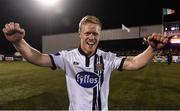 11 October 2016; Daryl Horgan of Dundalk celebrates after the SSE Airtricity League Premier Division match between Dundalk and Cork City at Oriel Park in Dundalk, Co Louth. Photo by David Maher/Sportsfile