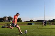 13 October 2016; Ian Keatley of Munster during squad training at University of Limerick in Limerick. Photo by Matt Browne/Sportsfile