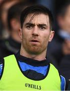 1 October 2016; Michael Darragh Macauley of Dublin looks on from the substitutes bench during the GAA Football All-Ireland Senior Championship Final Replay match between Dublin and Mayo at Croke Park in Dublin. Photo by Brendan Moran/Sportsfile