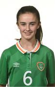 13 October 2016; Alex Kavanagh of Republic of Ireland during an Under 19 squad portrait session at the Maldron Airport Hotel in Dublin. Photo by Cody Glenn/Sportsfile