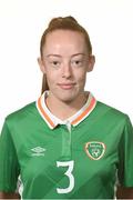 13 October 2016; Niamh Prior of Republic of Ireland during an Under 19 squad portrait session at the Maldron Airport Hotel in Dublin. Photo by Cody Glenn/Sportsfile