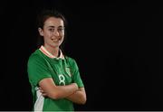 13 October 2016; Roma McLaughlin of Republic of Ireland during an Under 19 squad portrait session at the Maldron Airport Hotel in Dublin. Photo by Cody Glenn/Sportsfile