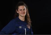 13 October 2016; Amanda McQuillan of Republic of Ireland during an Under 19 squad portrait session at the Maldron Airport Hotel in Dublin. Photo by Cody Glenn/Sportsfile