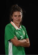 13 October 2016; Jamie Finn of Republic of Ireland during an Under 19 squad portrait session at the Maldron Airport Hotel in Dublin. Photo by Cody Glenn/Sportsfile