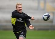 14 October 2016; Stuart Olding of Ulster during squad training at Kingspan Stadium in Ravenhill Park, Belfast. Photo by Oliver McVeigh/Sportsfile