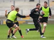 14 October 2016; Jared Payne of Ulster tackled by Roger Wilson during squad training at Kingspan Stadium in Ravenhill Park, Belfast. Photo by Oliver McVeigh/Sportsfile