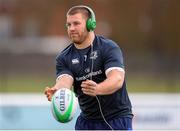 15 October 2016; Sean O'Brien of Leinster A warms up ahead of the British and Irish Cup Pool 4 match between Richmond RFC and Leinster A at Richmond Athletic Ground in London, England. Photo by Robin Parker/Sportsfile