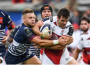 16 October 2016; Jared Payne of Ulster is tackled by Ian Madigan of Bordeaux-Bégles during the European Rugby Champions Cup Pool 5 Round 1 match between Bordeaux-Begles and Ulster at Stade Chaban-Delmas in Bordeaux, France. Photo by Ramsey Cardy/Sportsfile
