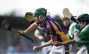 16 October 2016; Fergal Whitely of Kilmacud Crokes in action against Ciaran Gethings of O'Toole's during the Dublin County Senior Club Hurling Championship Semi-Finals game between Kilmacud Crokes and O'Toole's at Parnell Park in Dublin. Photo by Cody Glenn/Sportsfile