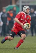 27 February 2011; Duncan Williams, Munster, in action against Aironi. Celtic League, Aironi v Munster, Stadio Zaffanella, Italy. Picture credit: Roberto Bregani / SPORTSFILE