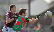 27 February 2011; Ronan McGarrity, Mayo, in action against Eddie Hoare, Galway. Allianz Football League, Division 1, Round 3, Galway v Mayo, Tuam Stadium, Tuam, Co. Galway. Picture credit: David Maher / SPORTSFILE