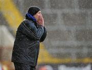 27 February 2011; Monaghan manager Eamon McEneaney. Allianz Football League, Division 1, Round 3, Cork v Monaghan, Pairc Ui Chaoimh, Cork. Picture credit: Matt Browne / SPORTSFILE
