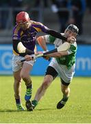 16 October 2016; Ryan O'Dwyer of Kilmacud Crokes in action against Kevin Ryan of O'Toole's during the Dublin County Senior Club Hurling Championship Semi-Finals game between Kilmacud Crokes and O'Toole's at Parnell Park in Dublin. Photo by Cody Glenn/Sportsfile