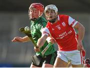 16 October 2016; Darragh O'Connell of Cuala in action against Kevin Fitzgerald of Lucan Sarsfields during the Dublin County Senior Club Hurling Championship Semi-Finals game between Cuala and Lucan Sarsfields at Parnell Park in Dublin. Photo by Cody Glenn/Sportsfile