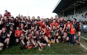 16 October 2016; Oulart-The Ballagh players celebrate after the Wexford County Senior Club Hurling Championship Final game between Cloughbawn and Oulart-The Ballagh at Wexford Park in Wexford. Photo by Matt Browne/Sportsfile