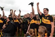 16 October 2016; Members of the Dr. Crokes team, including Colm Cooper and Eóin Brosnan, celebrate after the Kerry County Senior Club Football Championship Final game between Dr. Crokes and Kenmare District at Fitzgerald Stadium in Killarney, Co. Kerry. Photo by Brendan Moran/Sportsfile