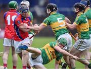 16 October 2016; Players from both St. Thomas and Gort tussle with each other during the Galway County Senior Club Hurling Championship Final game between Gort and St.Thomas at Pearse Stadium in Galway. Photo by David Maher/Sportsfile