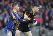 16 October 2016; Kieran O'Leary of Dr. Crokes in action against Dara O'Shea of Kenmare District during the Kerry County Senior Club Football Championship Final game between Dr. Crokes and Kenmare District at Fitzgerald Stadium in Killarney, Co. Kerry. Photo by Brendan Moran/Sportsfile
