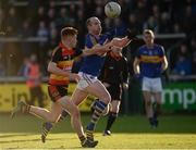 16 October 2016; James Lavery of Maghery Seán MacDiarmada in action against Jason Duffy of St Patrick’s during the Armagh County Senior Club Football Championship Final game between Maghery Seán MacDiarmada and St Patrick's at Athletic Grounds in Armagh. Photo by Seb Daly/Sportsfile