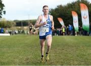 16 October 2016; Liam Brady of Tullamore Harriers, Co Offaly, in action during the Autumn Open Cross Country Festival at the National Sports Campus in Abbotstown, Dublin. Photo by Sam Barnes/Sportsfile