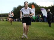 16 October 2016; Carol Lynch of Sportsworld AC, Co Dublin, in action during the Autumn Open Cross Country Festival at the National Sports Campus in Abbotstown, Dublin. Photo by Sam Barnes/Sportsfile