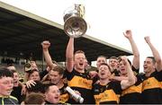 16 October 2016; Dr. Crokes captain Johnny Buckley, centre, and his team-mates celebrate with the Bishop Moynihan Cup after the Kerry County Senior Club Football Championship Final game between Dr. Crokes and Kenmare District at Fitzgerald Stadium in Killarney, Co. Kerry. Photo by Brendan Moran/Sportsfile