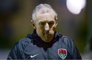 17 October 2016; Cork City manager John Caulfield reacts after the SSE Airtricity League Premier Division game between St Patrick's Athletic and Cork City at Richmond Park in Dublin. Photo by Seb Daly/Sportsfile