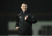 17 October 2016; Dundalk manager Stephen Kenny after the SSE Airtricity League Premier Division game between Longford Town and Dundalk at City Calling Stadium, Longford. Photo by David Maher/Sportsfile