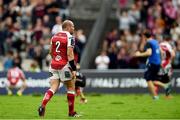 16 October 2016; Rory Best of Ulster reacts after his side conceded their fourth try of the game during the European Rugby Champions Cup Pool 5 Round 1 match between Bordeaux-Begles and Ulster at Stade Chaban-Delmas in Bordeaux, France. Photo by Ramsey Cardy/Sportsfile