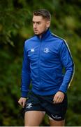 18 October 2016; Jack Power of Leinster arrives ahead of squad training at UCD in Belfield, Dublin. Photo by Seb Daly/Sportsfile